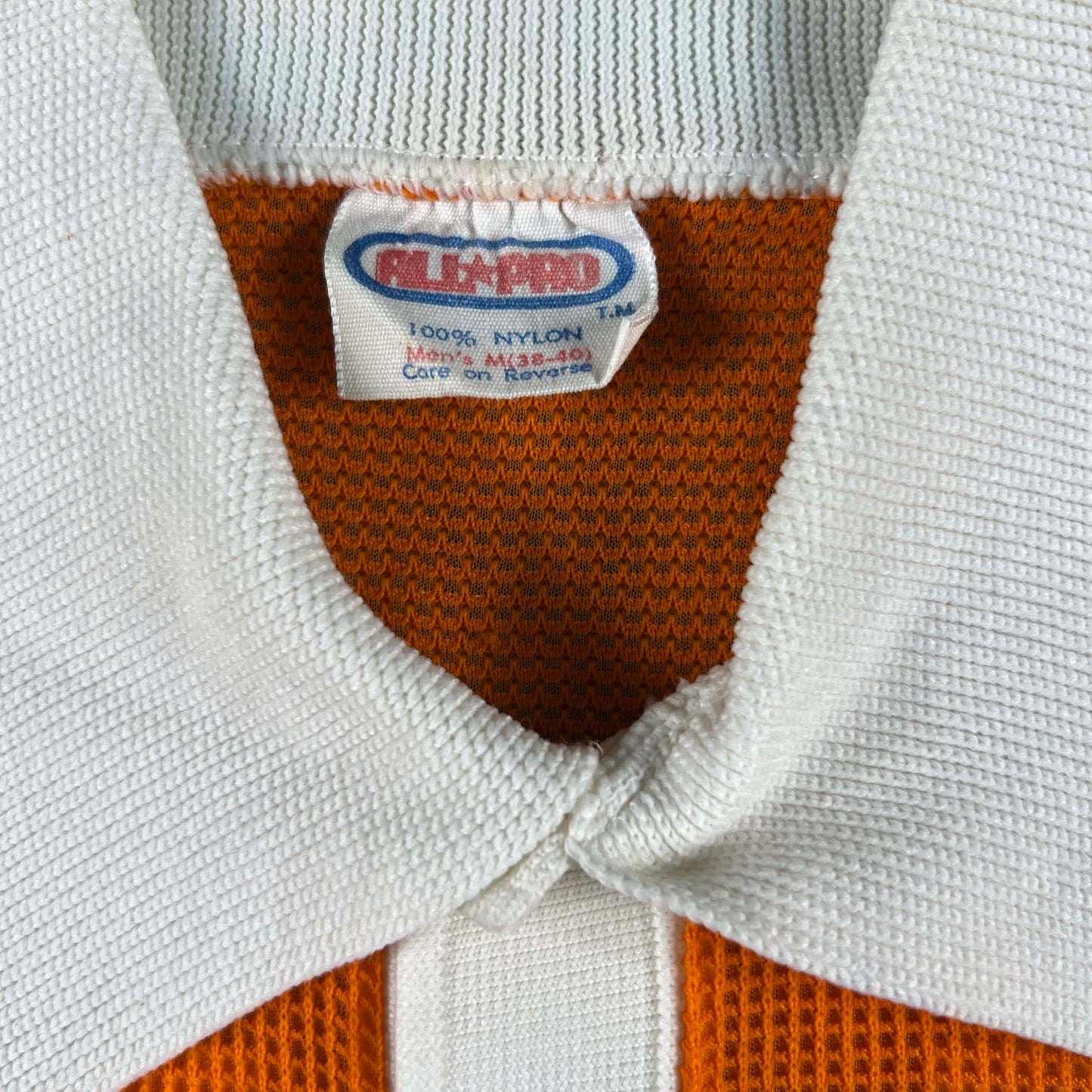 70s Collared Mesh Soccer Jersey- M