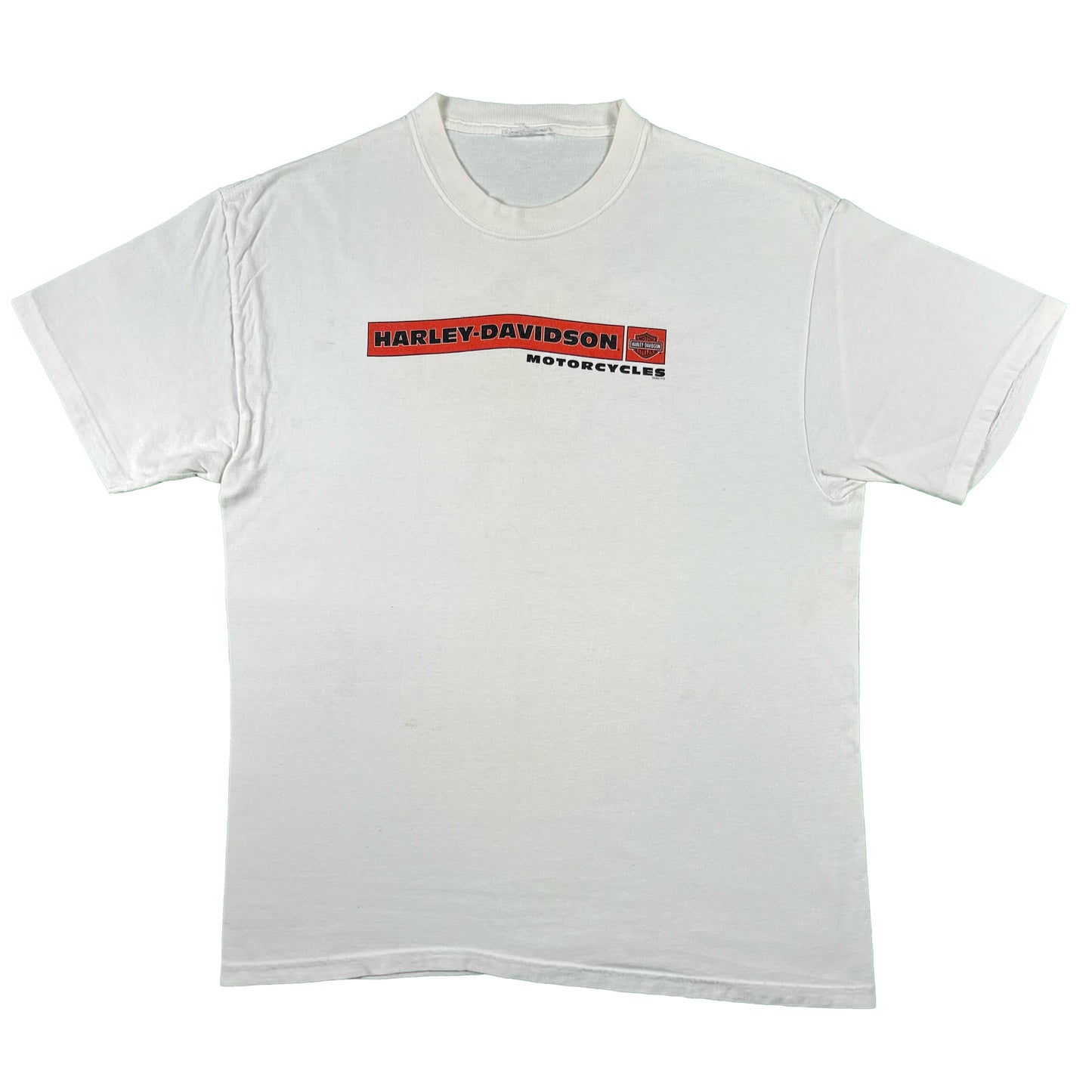 00s Harley Davidson Thunderbolt Bald Eagle Tee- XL