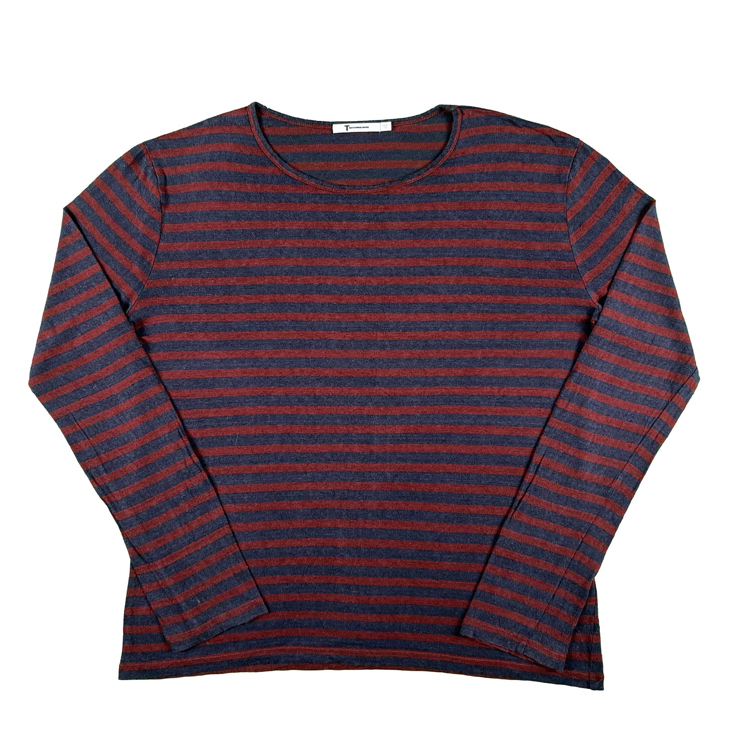 Alexander Wang Striped Linen Long Sleeve- M