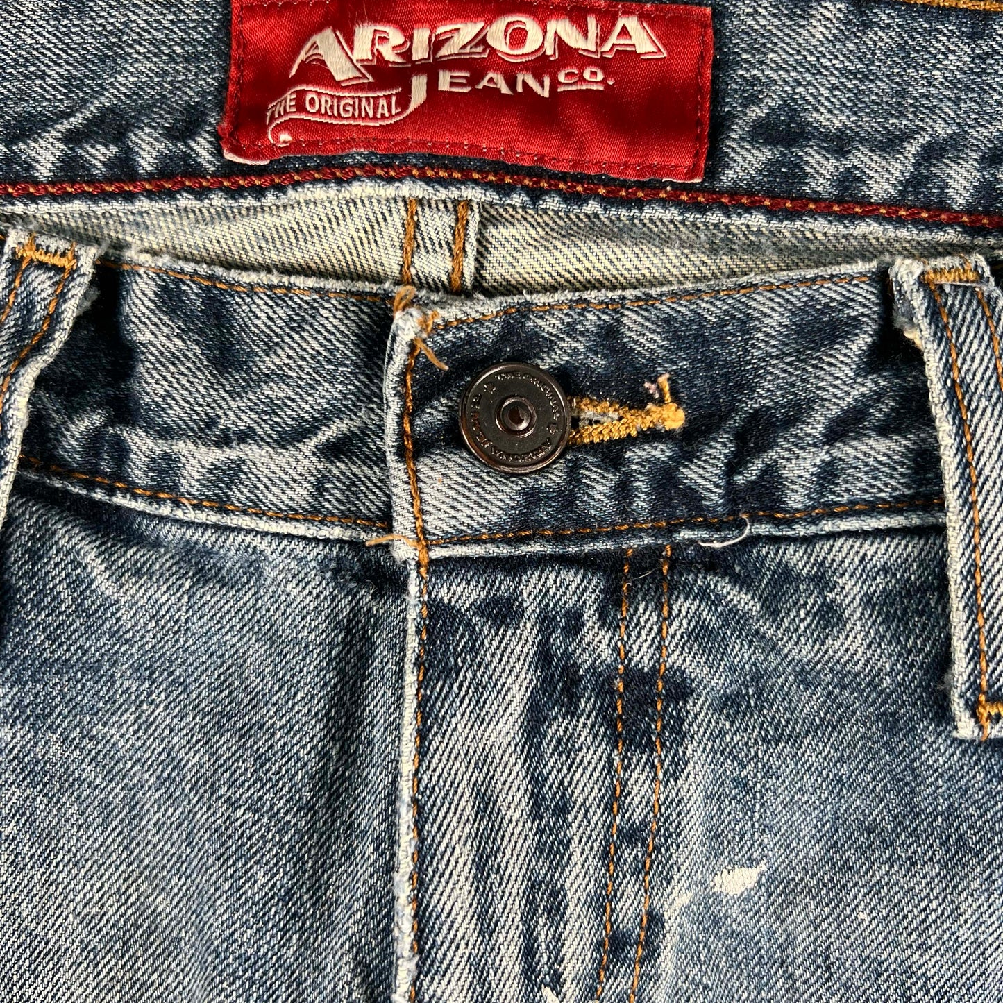 00s Released Hem Painter's Denim- 31x32.5