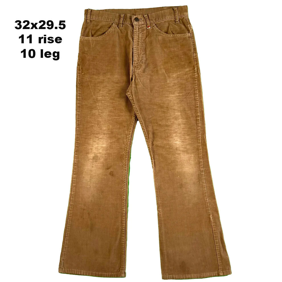 70s Levi's 646 Flared Corduroy Pants- SELECT PAIR