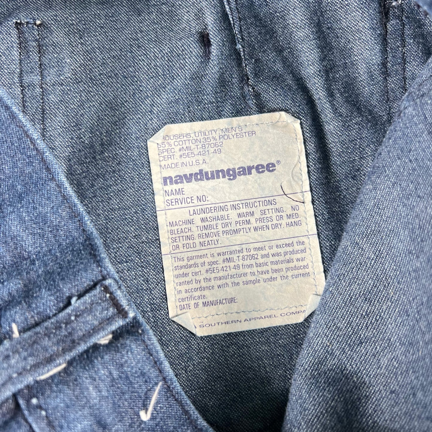 80s Seafarer Flared Denim- 31x30.5