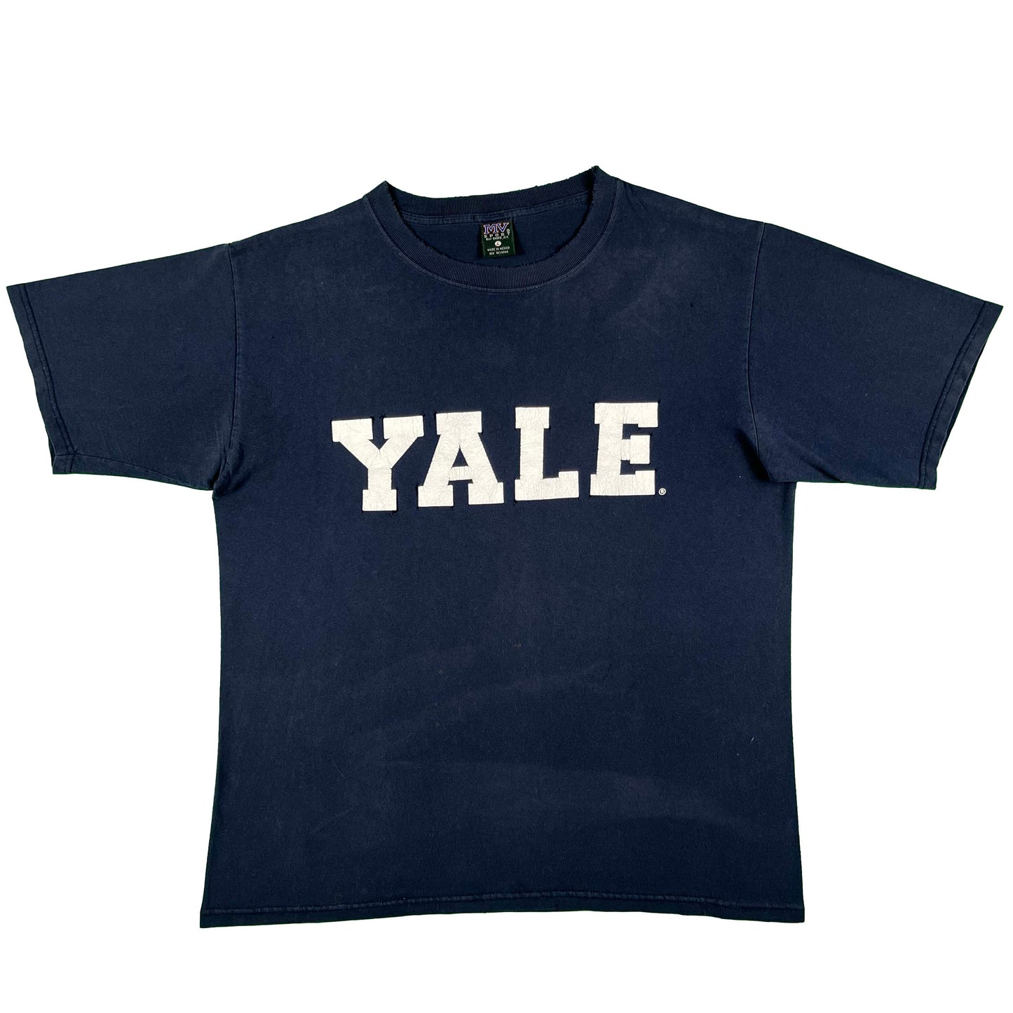 90s Perfectly Worn In Yale Tee- L
