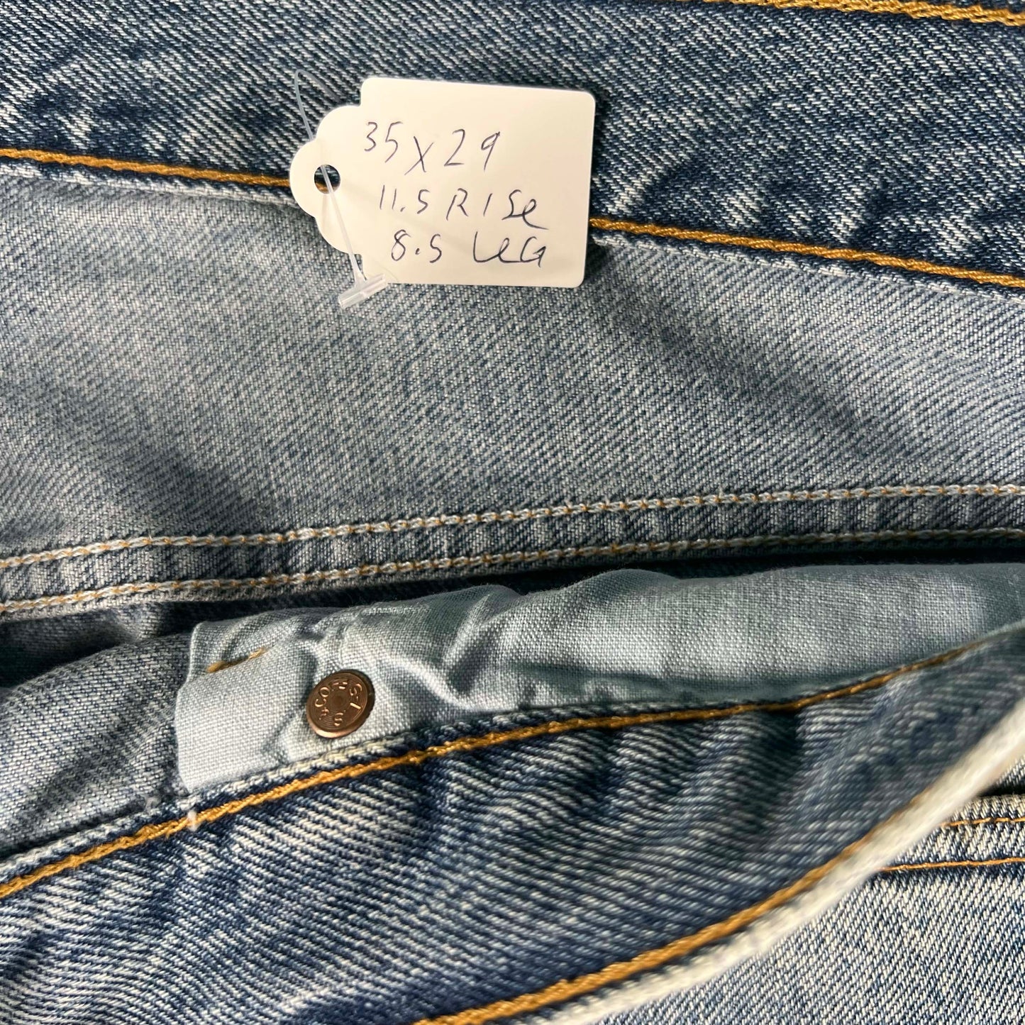 90s Levi's 501 Denim- 35x29