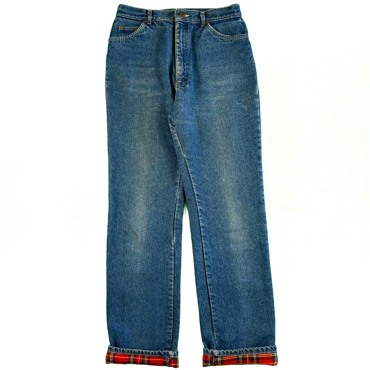 Vintage LL Bean Flannel/Fleece Lined Denim and Pants- SELECT PAIR