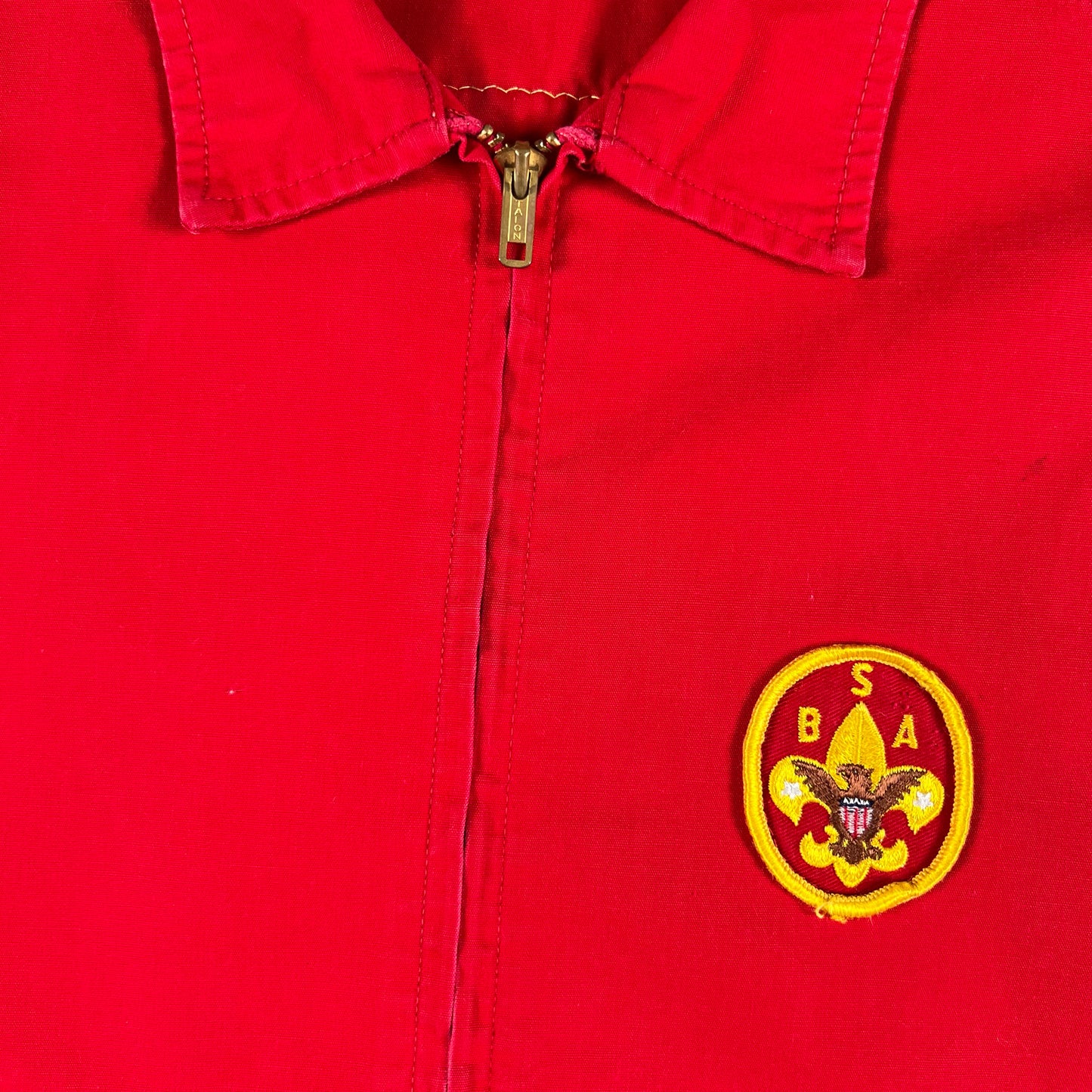 70s Patched Boxy BSA Jacket- M