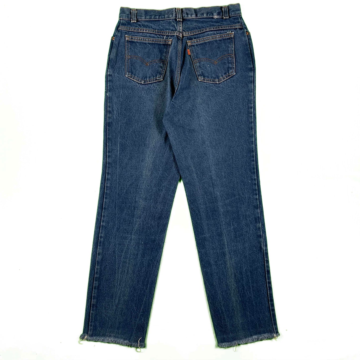 80s Levi's Orange Tab Raw Hem Denim- 29x30
