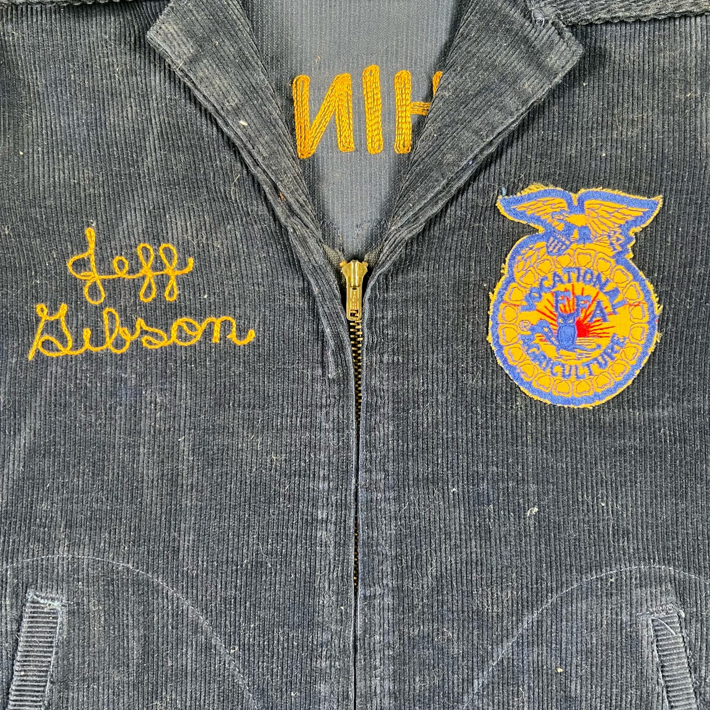 70s Faded Finley Washington FFA Jacket- S