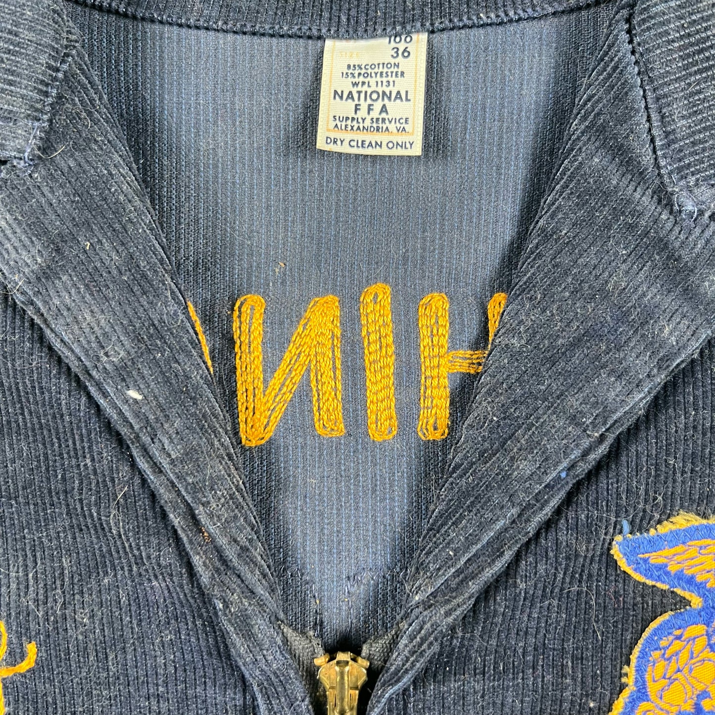 70s Faded Finley Washington FFA Jacket- S