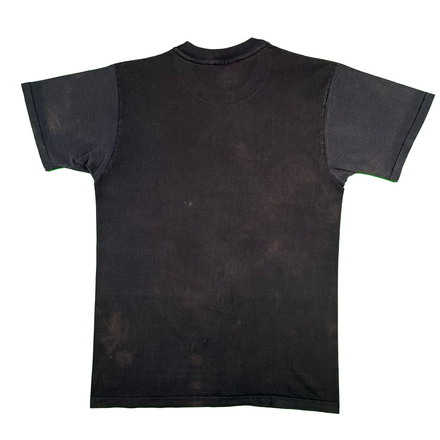 90s Sun Faded Black Taz Tee- L