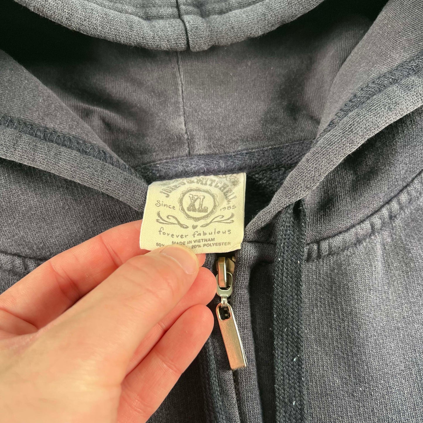 00s Cornell University ZIp Up Hoodie- S