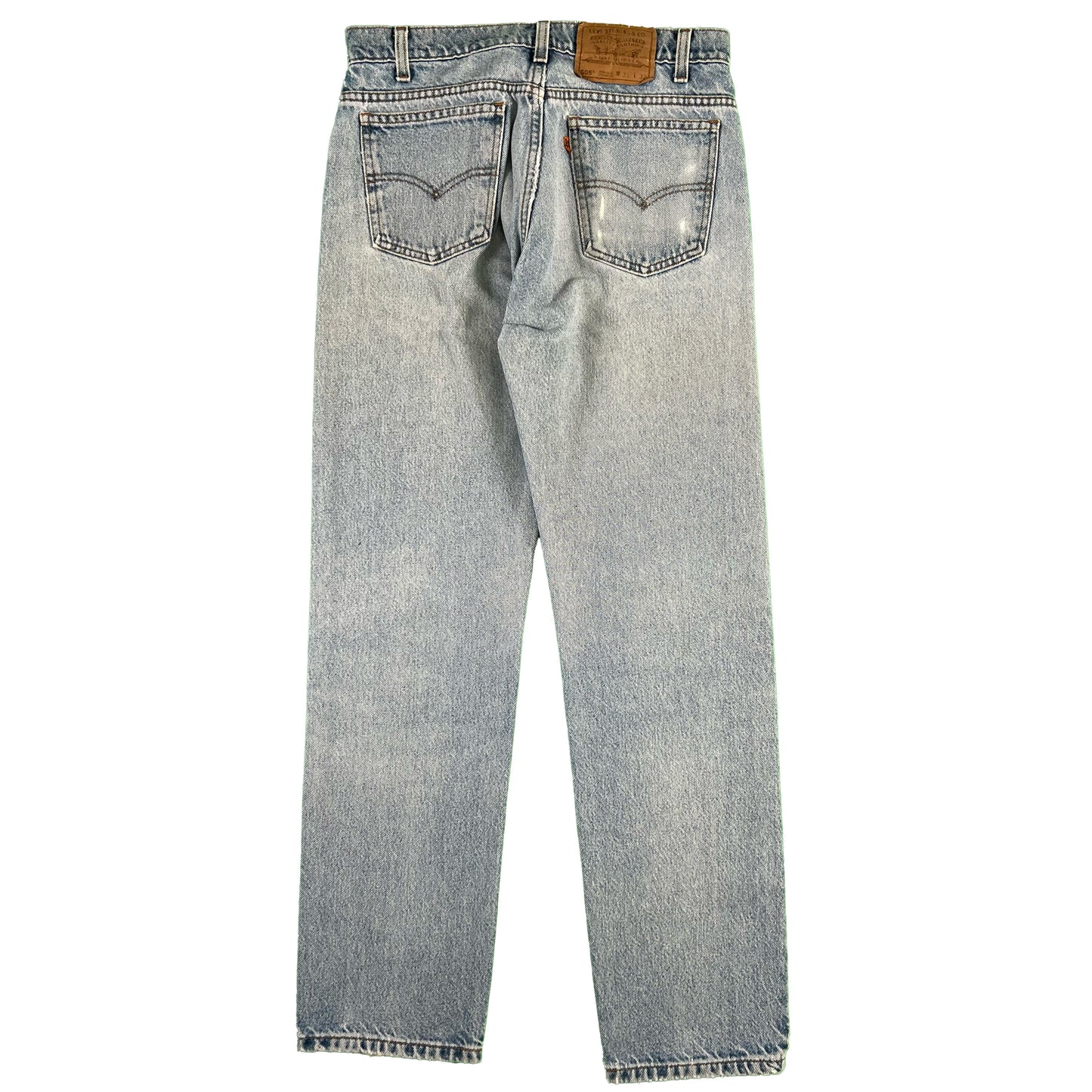 90s Light Wash Levi's 505 Orange Tab Denim- 30x30