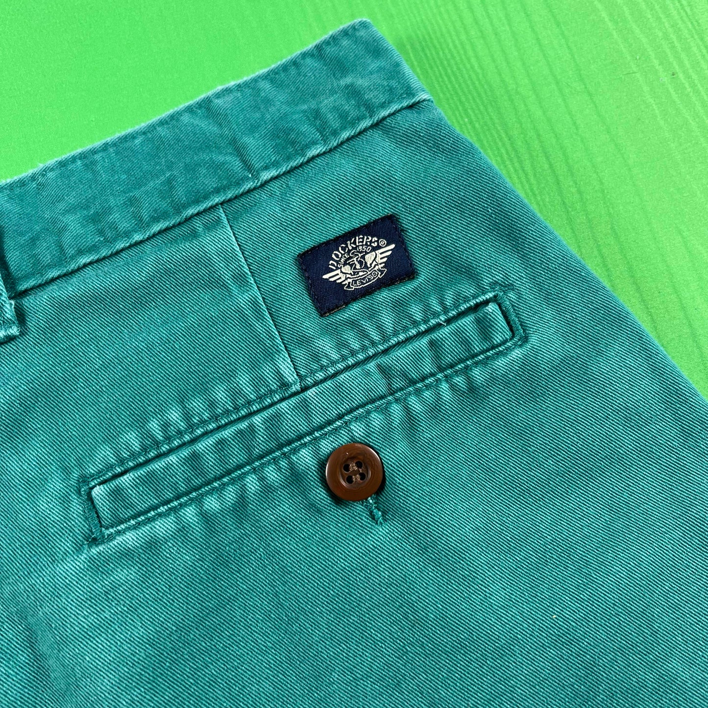 90s Dockers by Levi's Pleated Chino Shorts- 33x6.5