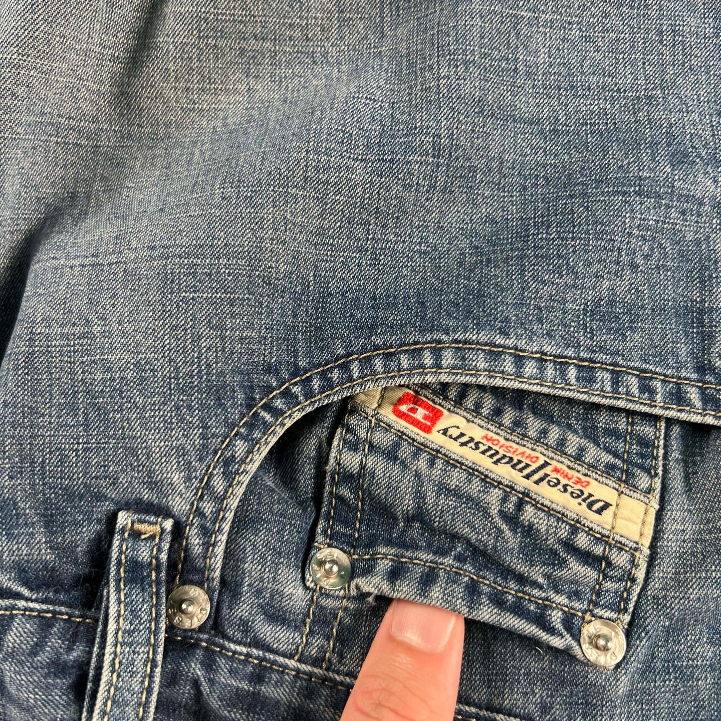Made in Italy Diesel 'Service Spa' Denim- 34x28