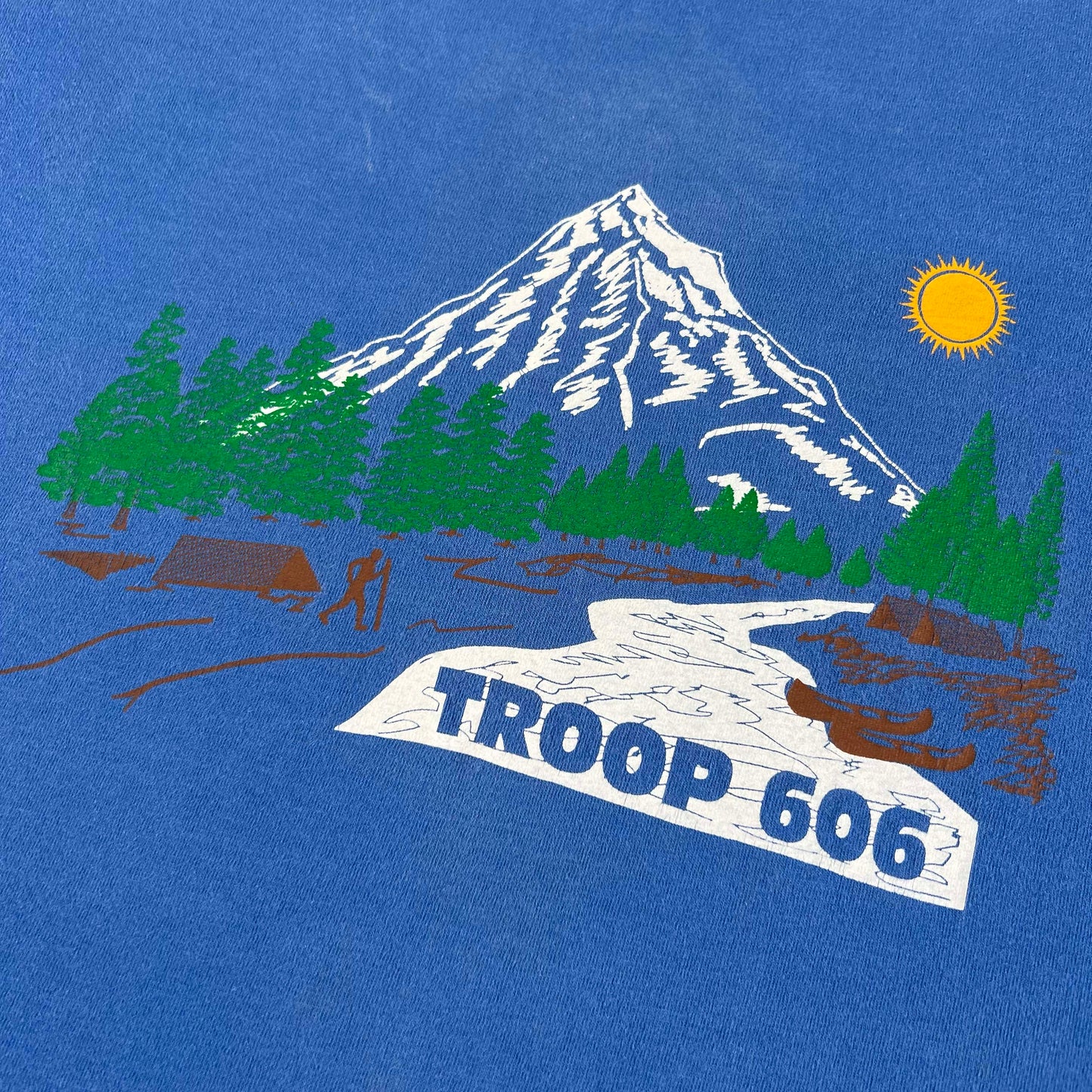 90s Boy Scouts Troop 606 PNW Tee- XL