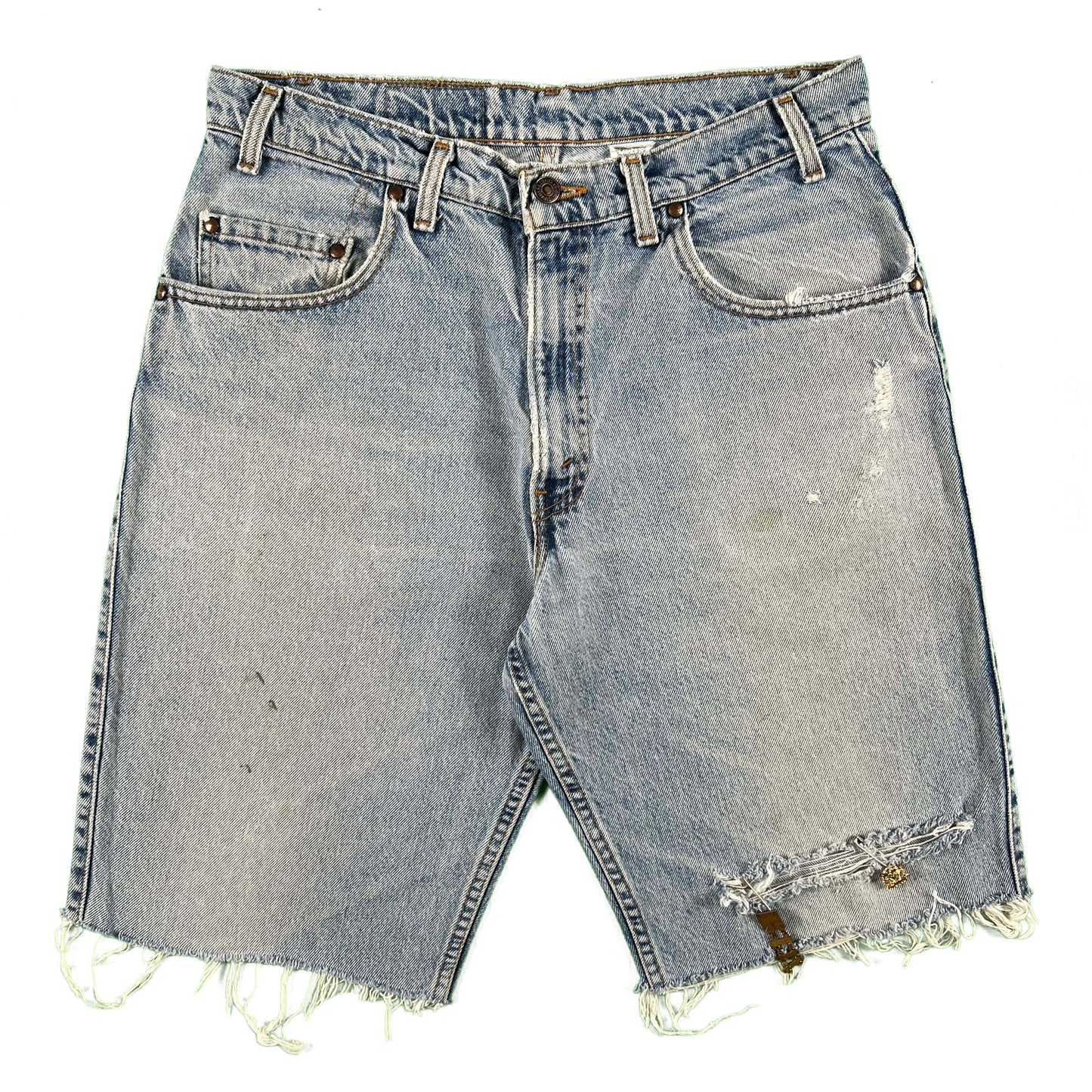 90s Cut Off Levi's Charm Denim Shorts- 32x10.5