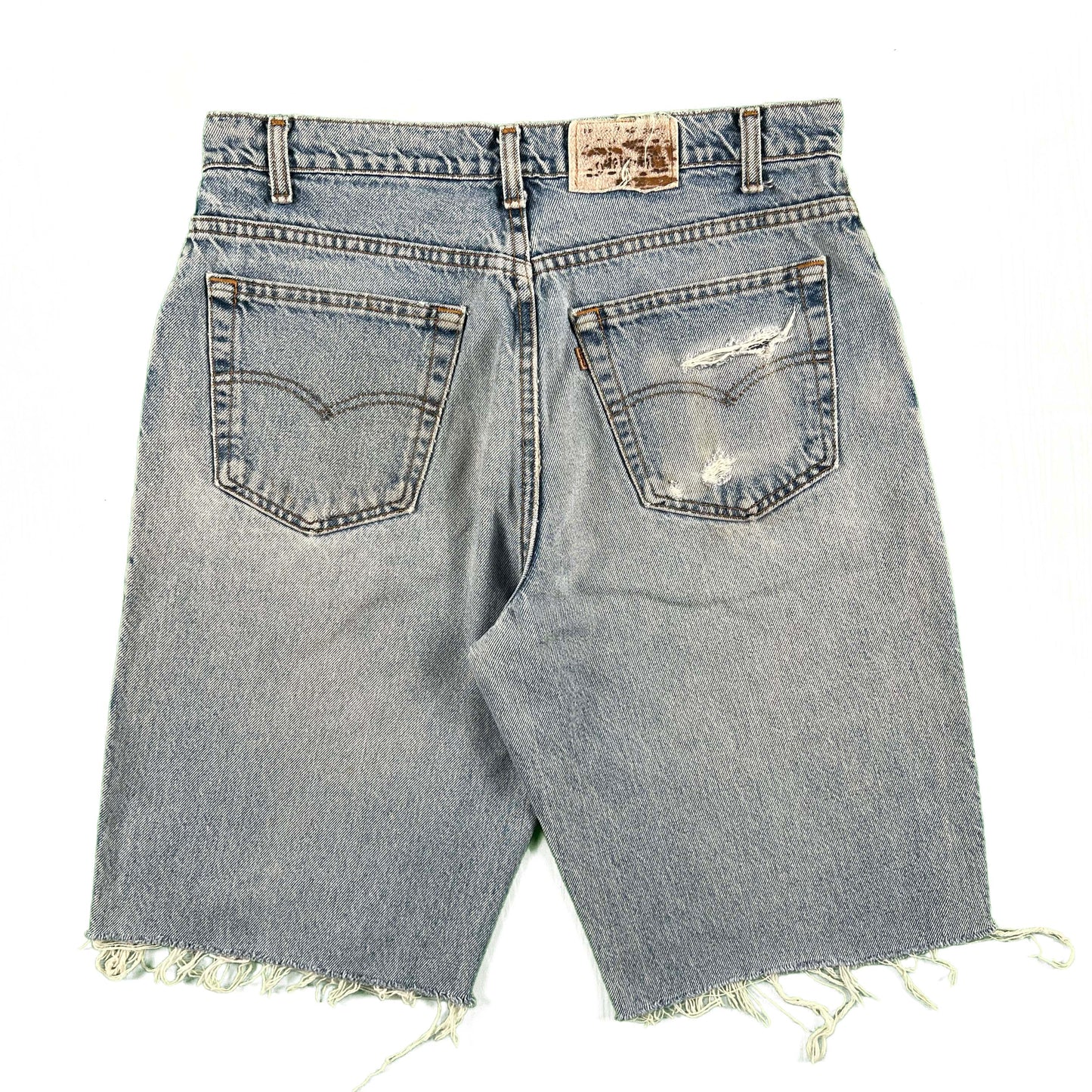 90s Cut Off Levi's Charm Denim Shorts- 32x10.5