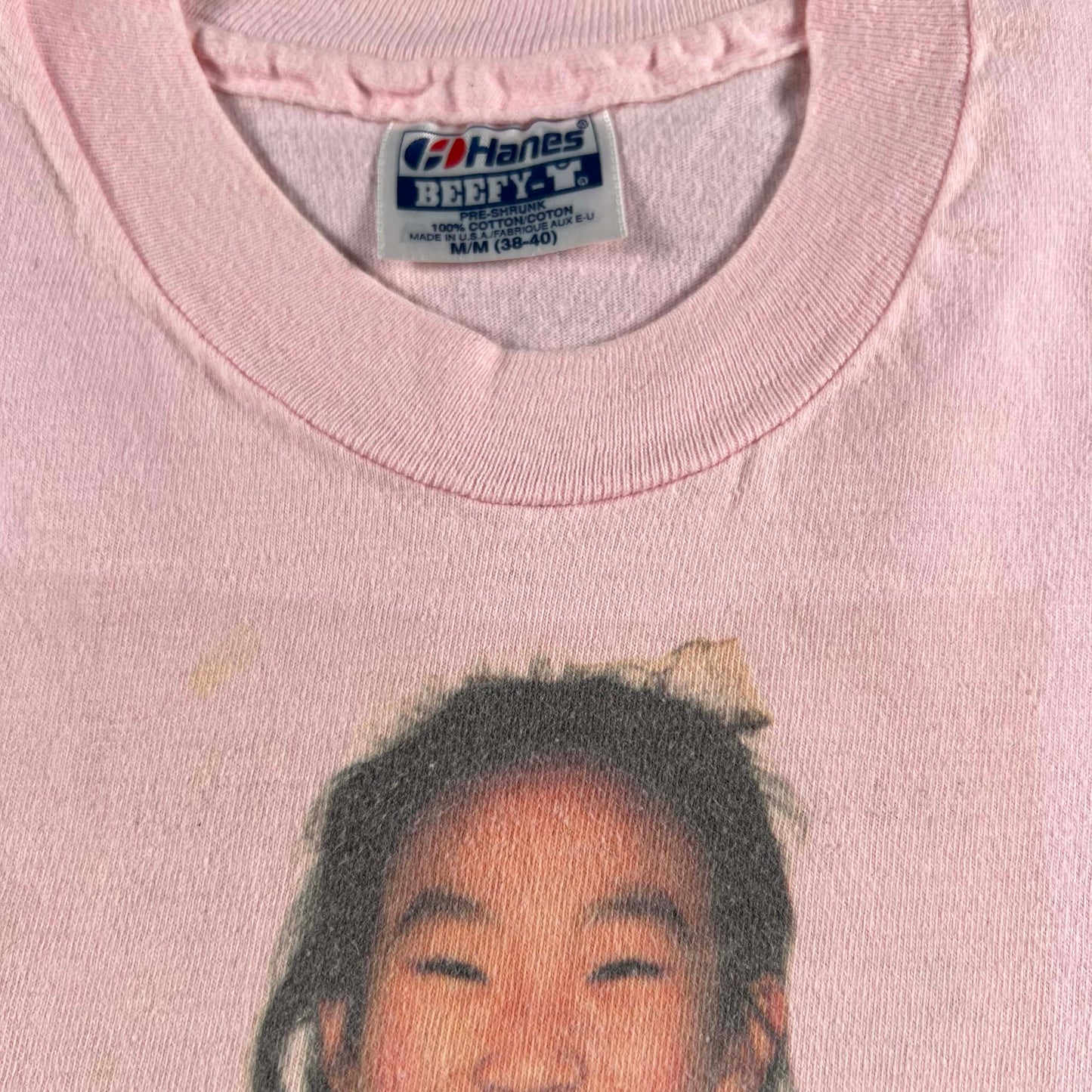 80s Korean Baptist Church Photo Print Tee- M