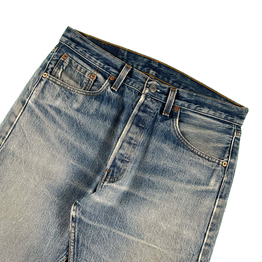 90s Repaired Levi's 501 Denim- 32x31