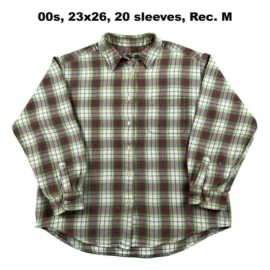 Vintage Eddie Bauer 100% Cotton Flannel Shirts- SELECT SHIRT