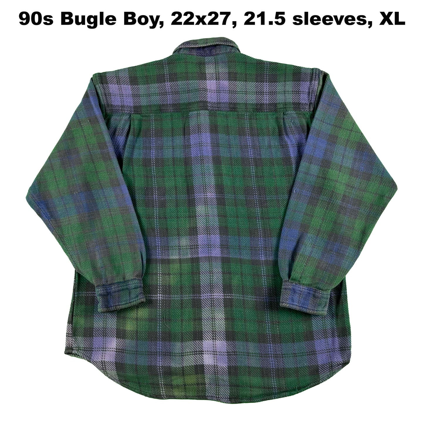 Vintage 100% Cotton Flannel Shirts- SELECT FLANNEL