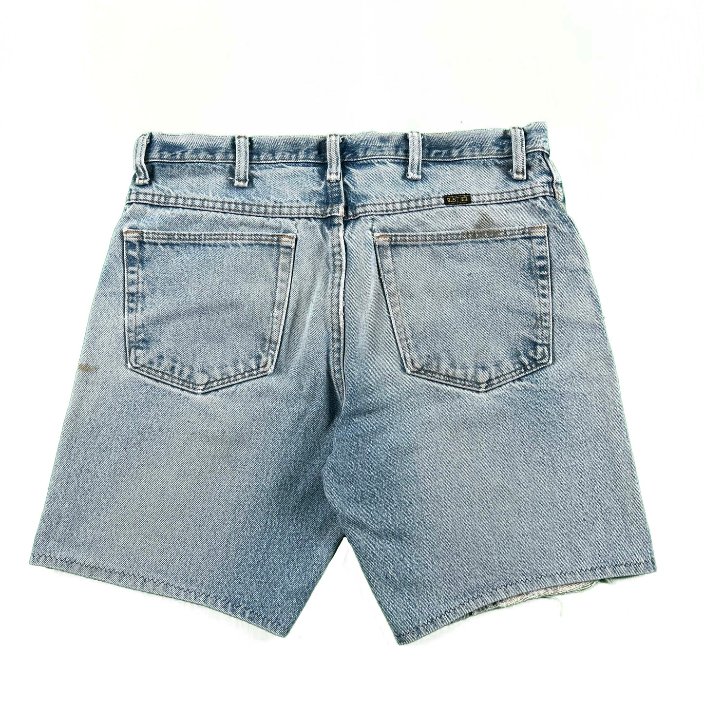 Double Knee Denim Shorts- 33x7.5