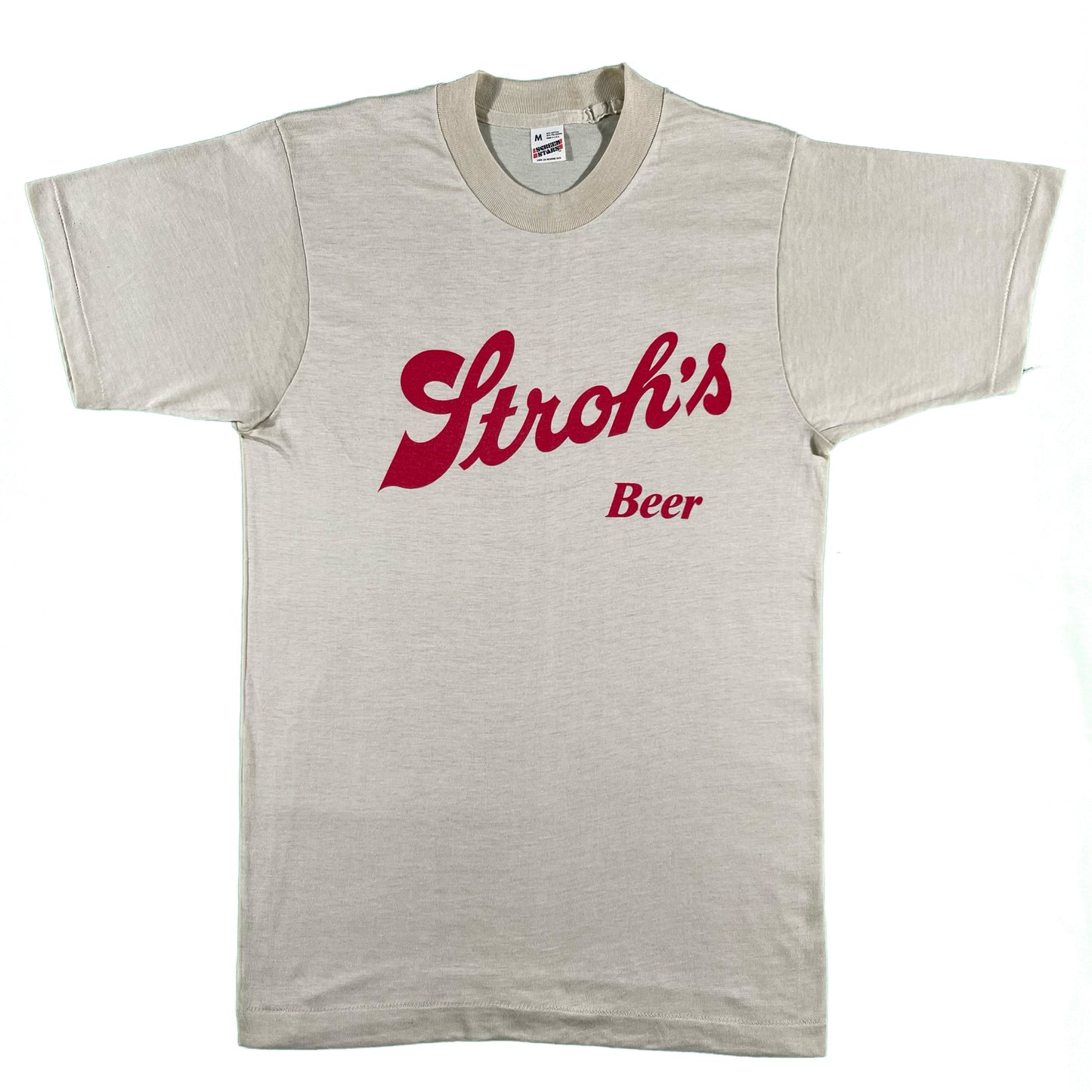 80s Stroh's Beer Portland Indy Car Tee- S