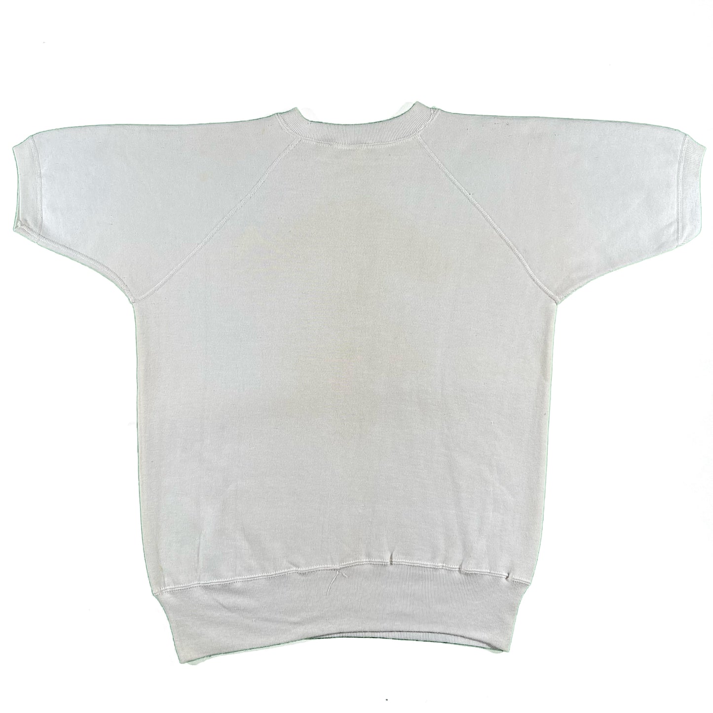 60s Flocked Short Sleeve Beer Sweatshirt- XL
