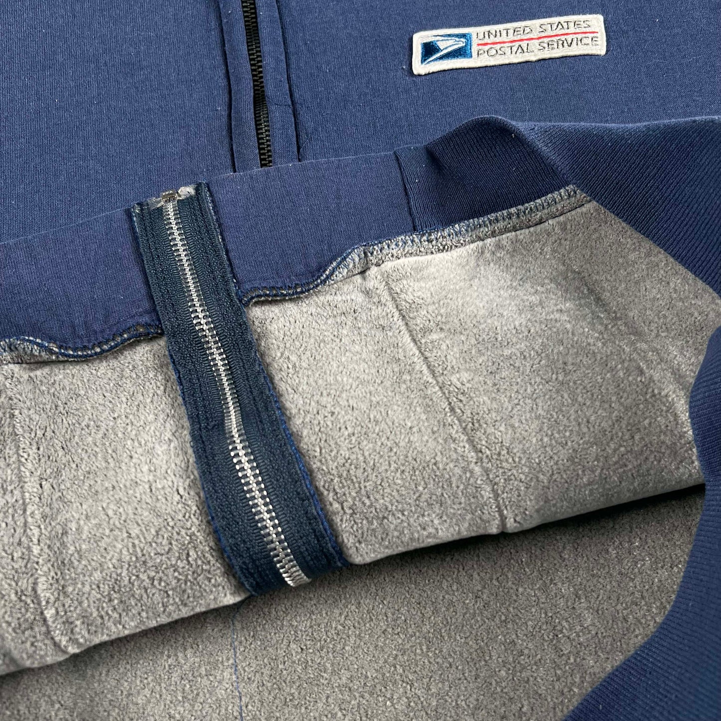 90s USPS Zip Up Hoodie- XL