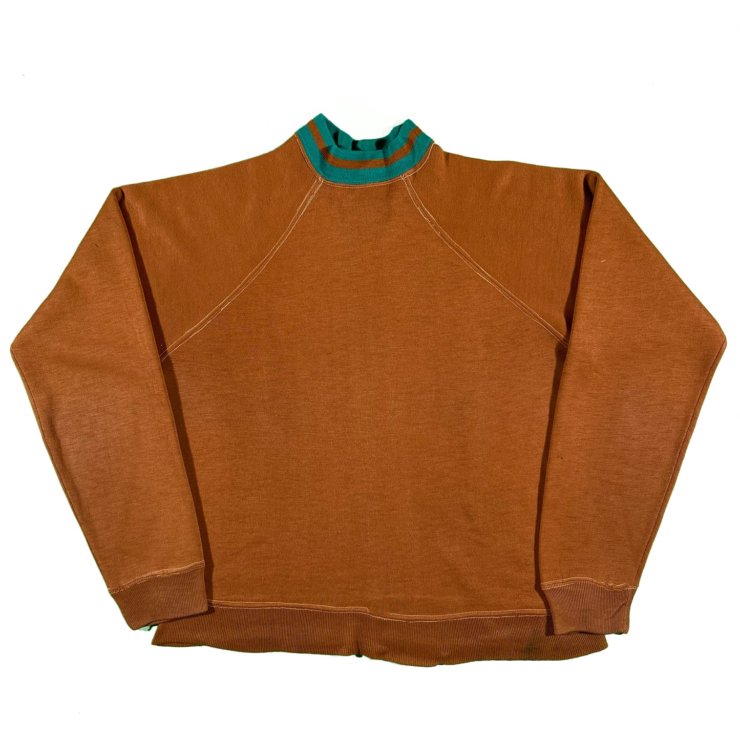 70s Raglan Cut Ringer Sweatshirt- M