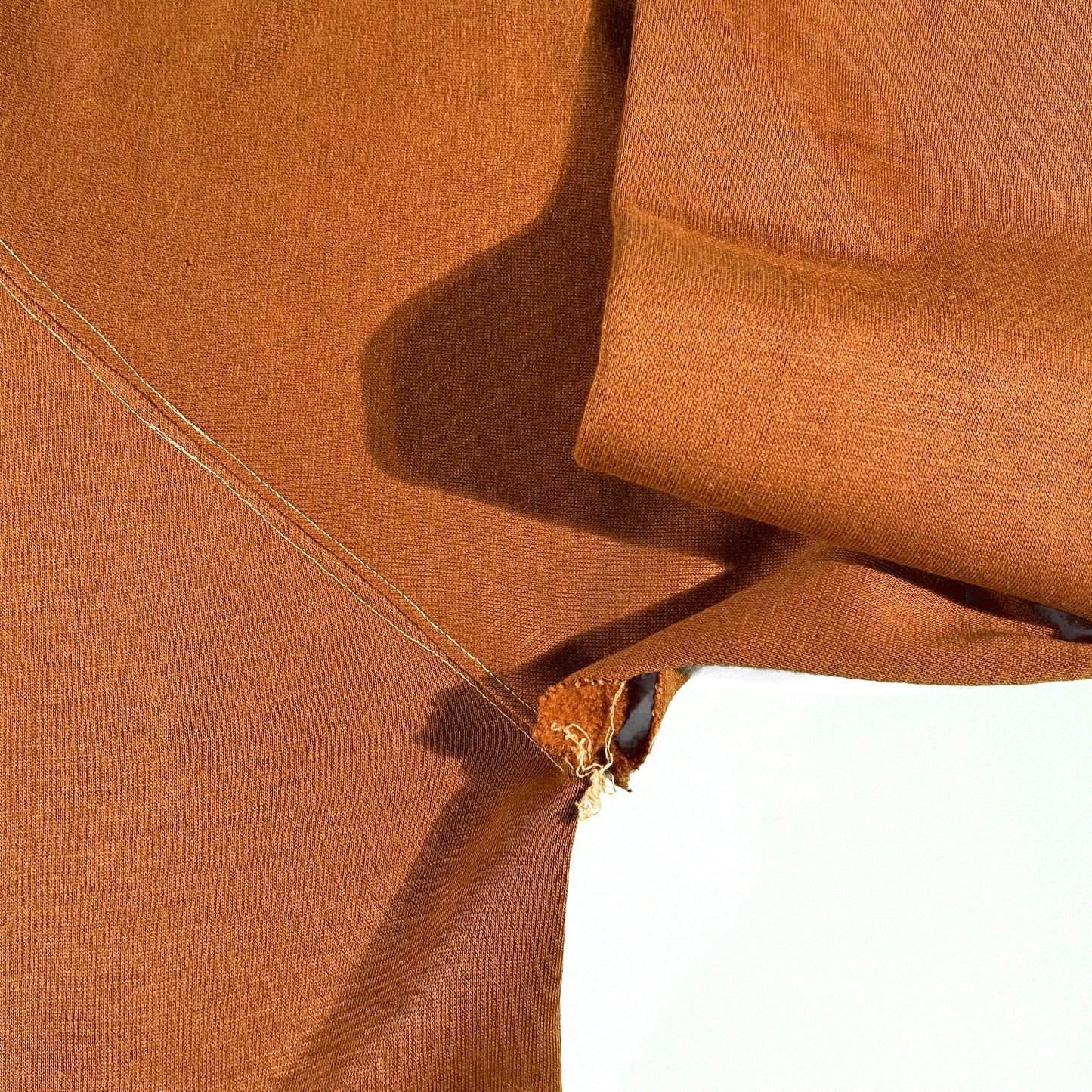 70s Raglan Cut Ringer Sweatshirt- M