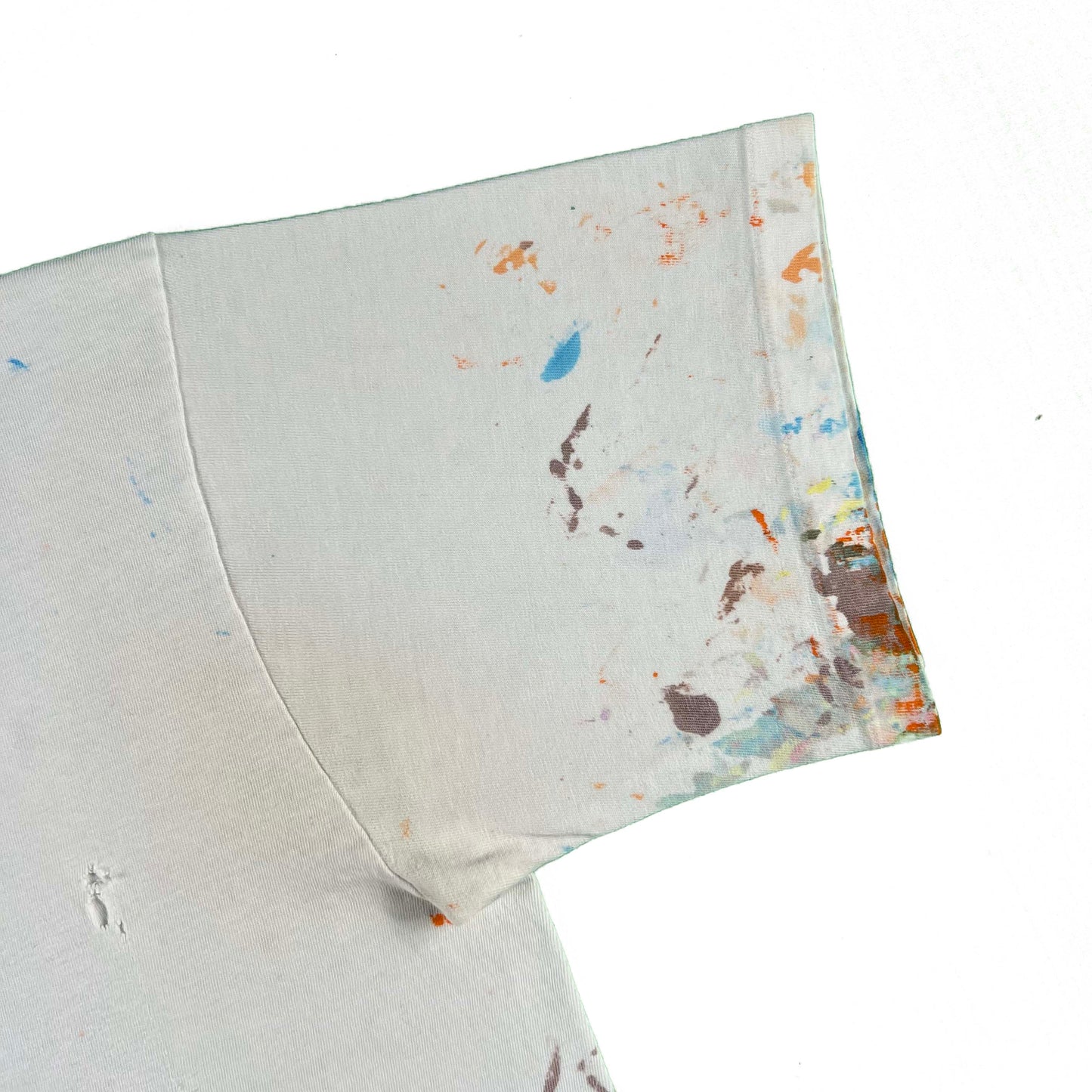 90s Banana Republic Map Painter's Tee- L