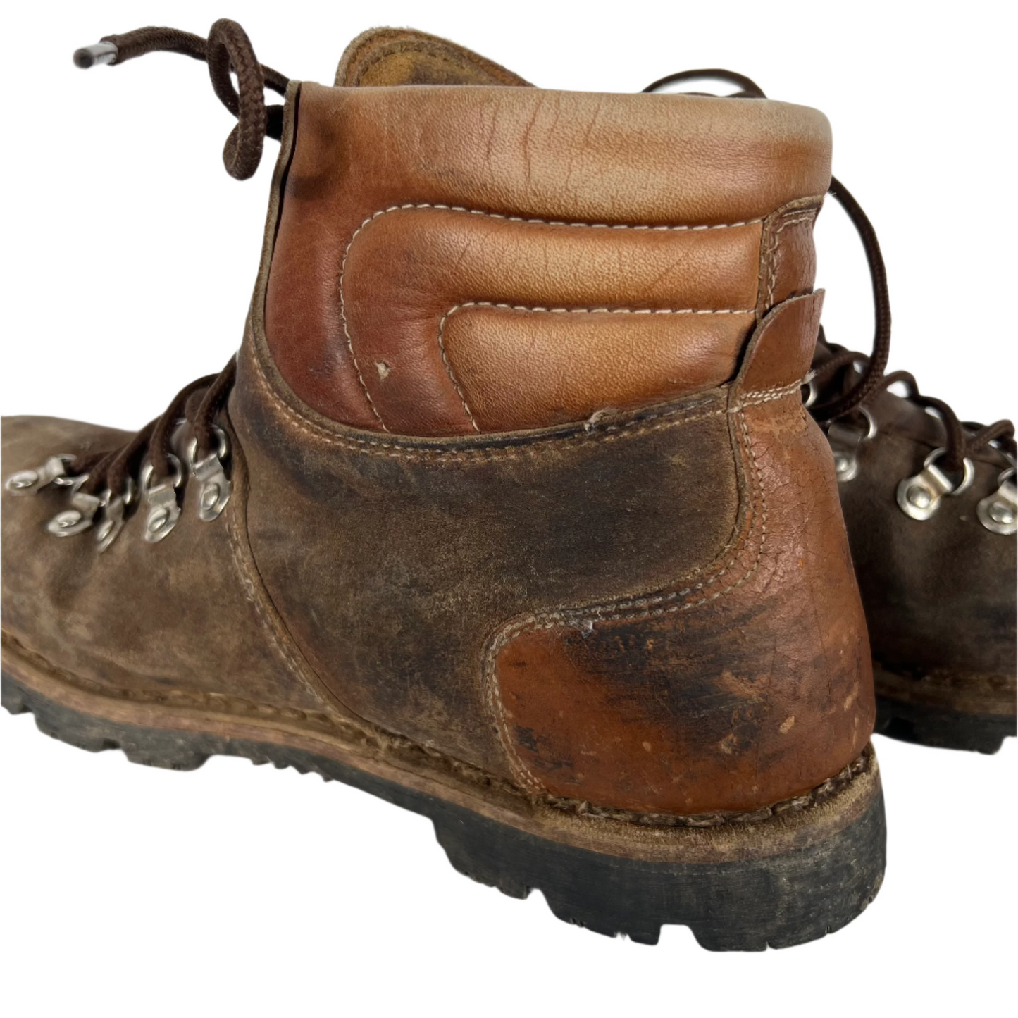 80s 'Colorado' Leather Hiking Boots- M's 11, W's 12.5