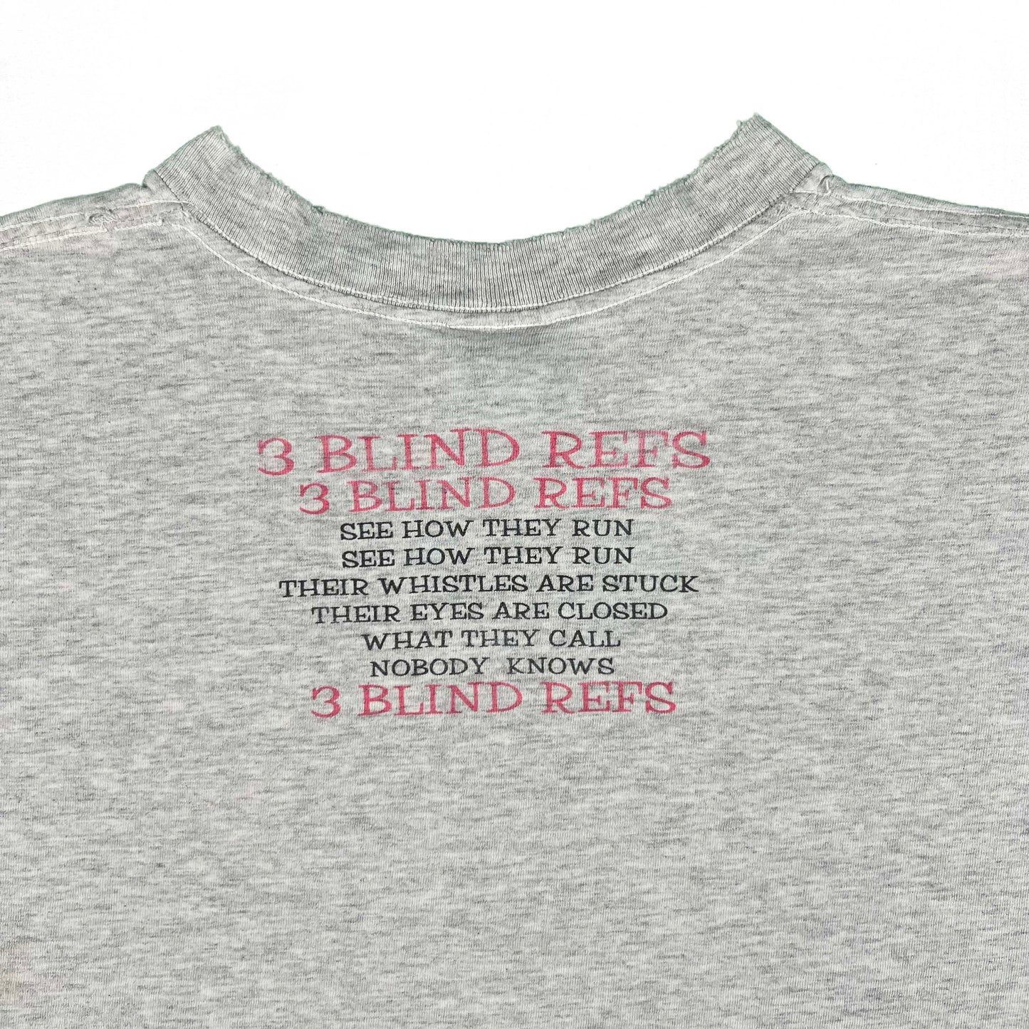 90s 3 Blind Mice(Refs) Tee- L