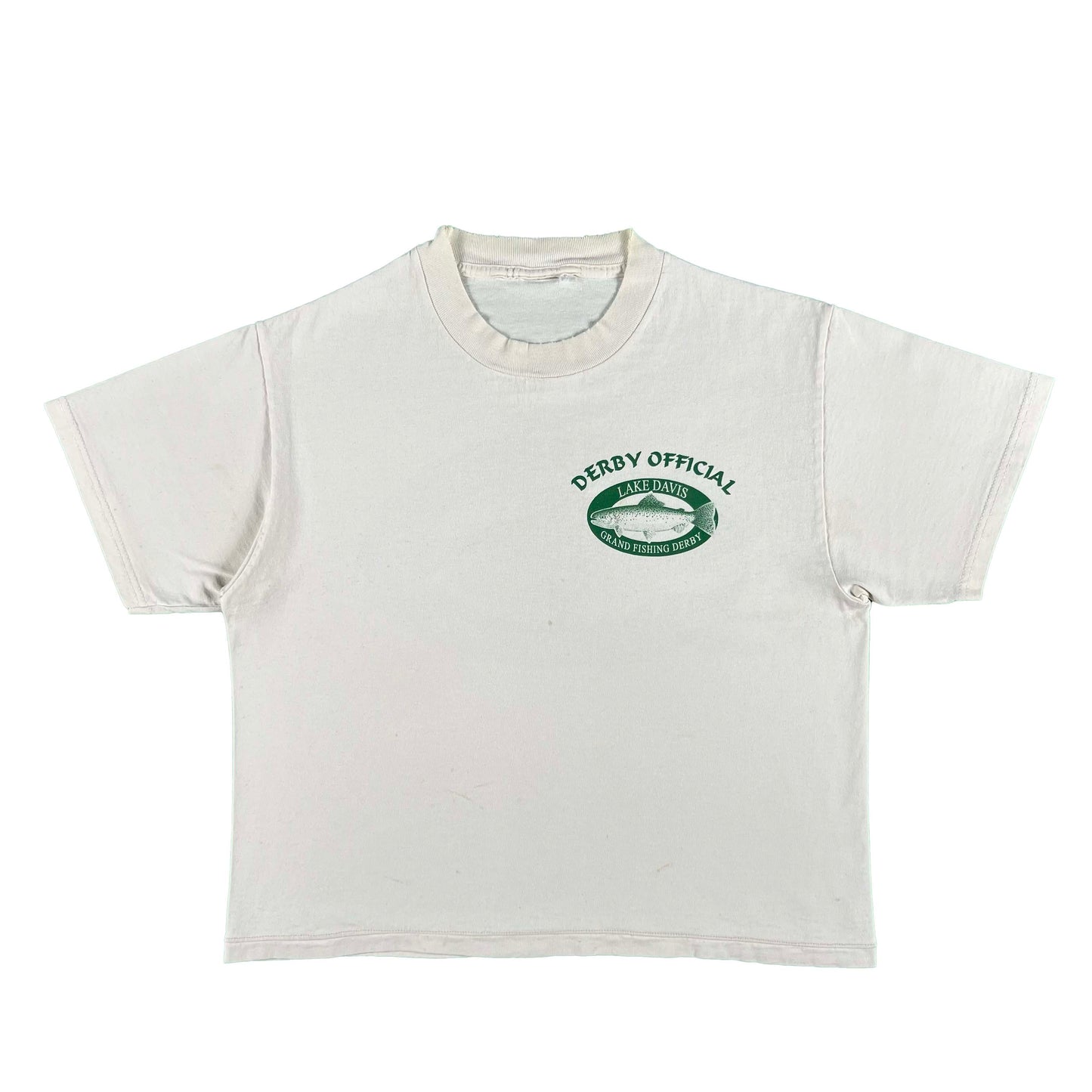 90s Cropped Fishing Derby Tee- S