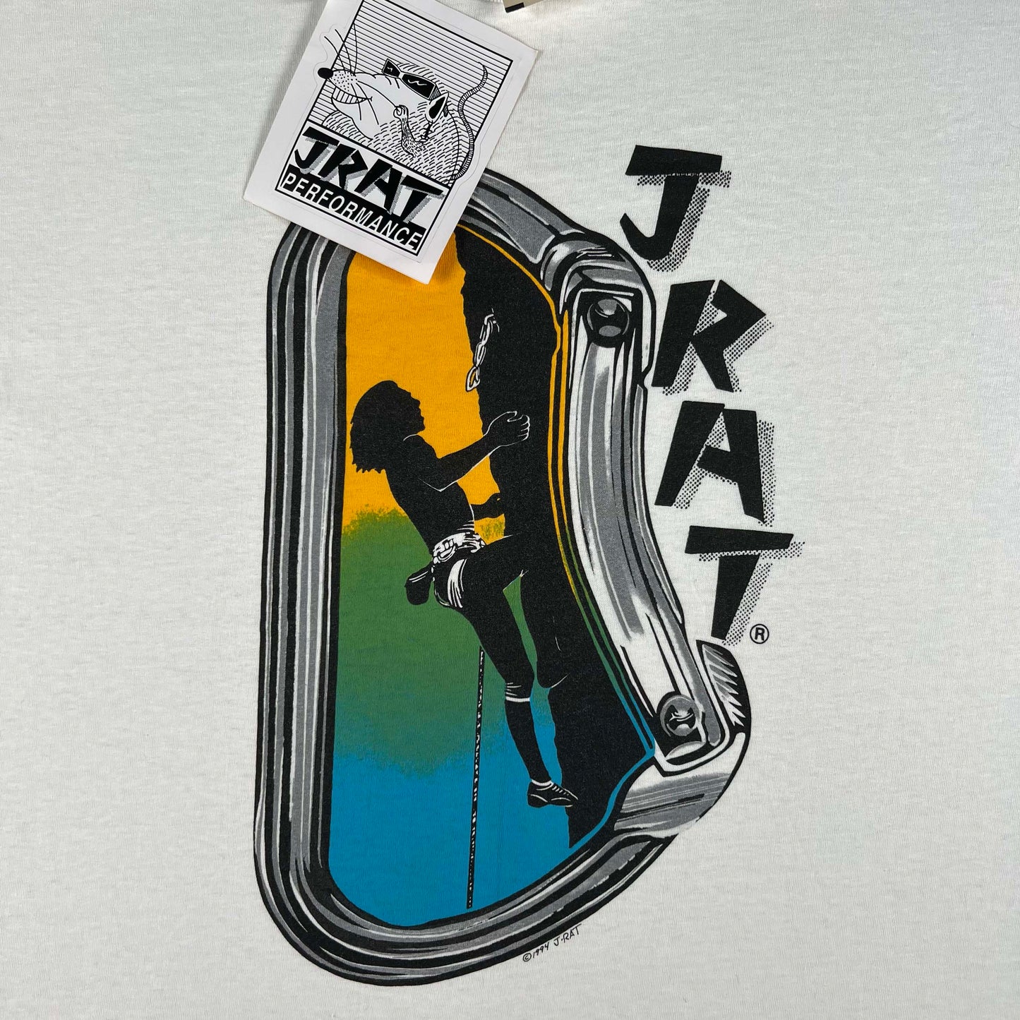 90s DS JRAT Carabiner Clip Tee- XL