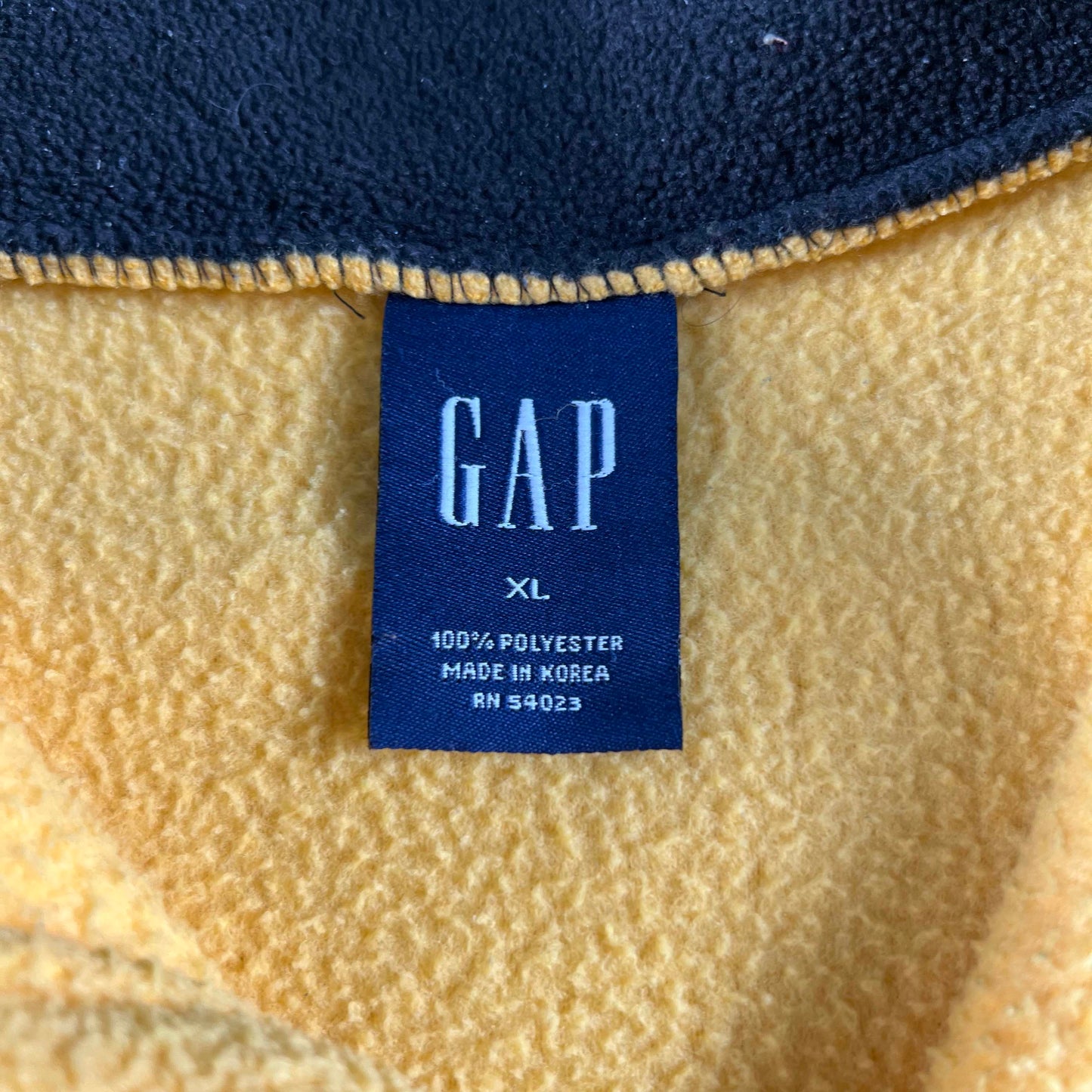 90s Gap 1/4 Zip Fleece- XL