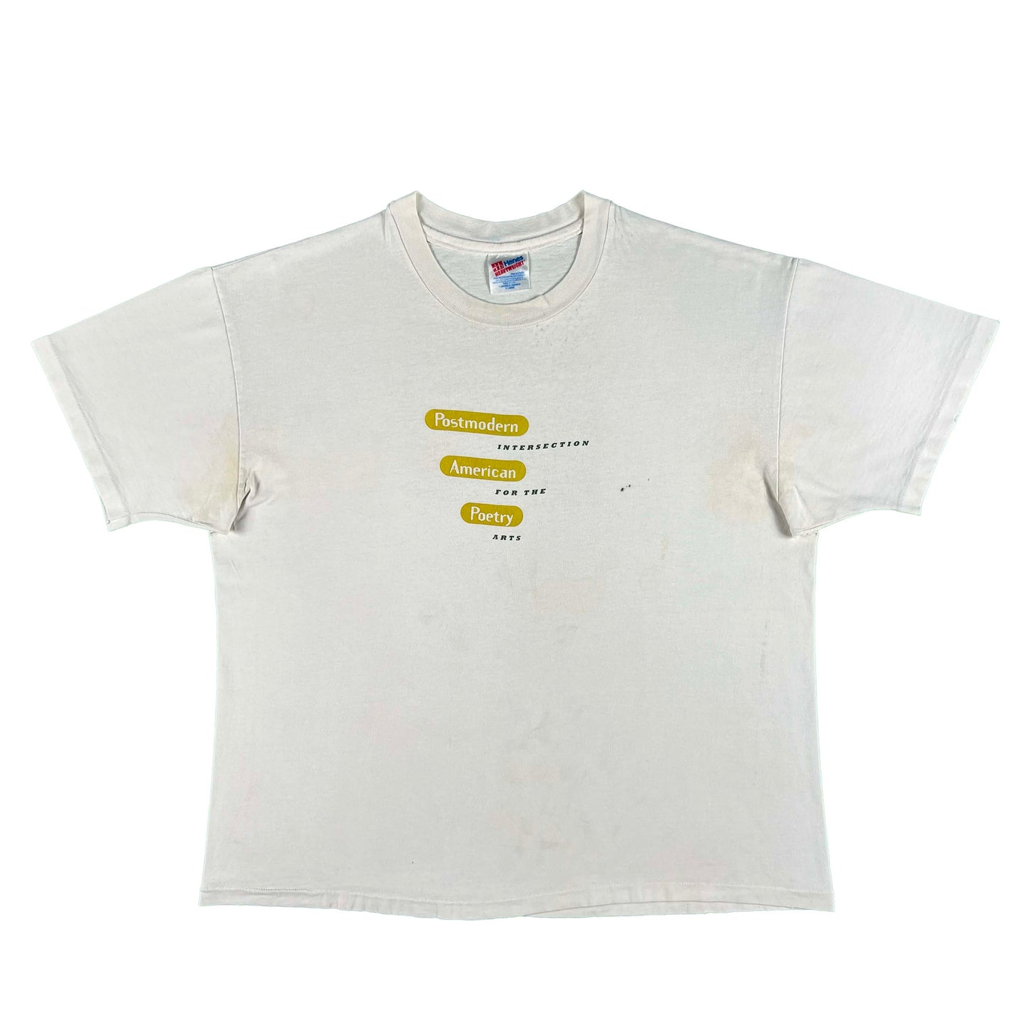 90s Postmodern American Poetry Tee- XL