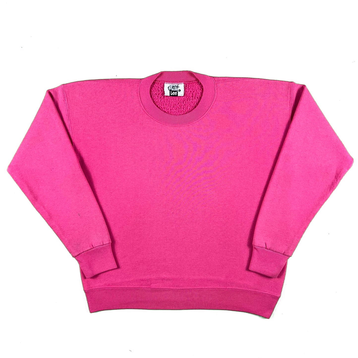 90s Bubblegum Pink Lee Sweatshirt- M