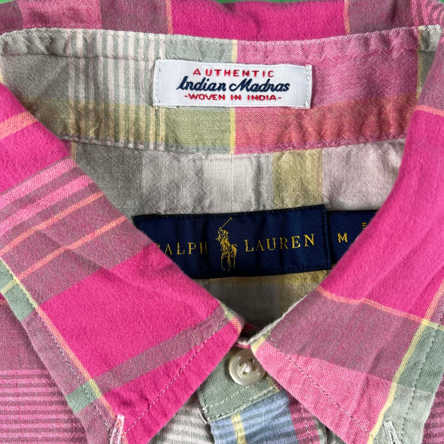 Ralph Lauren Madras Shirt- M