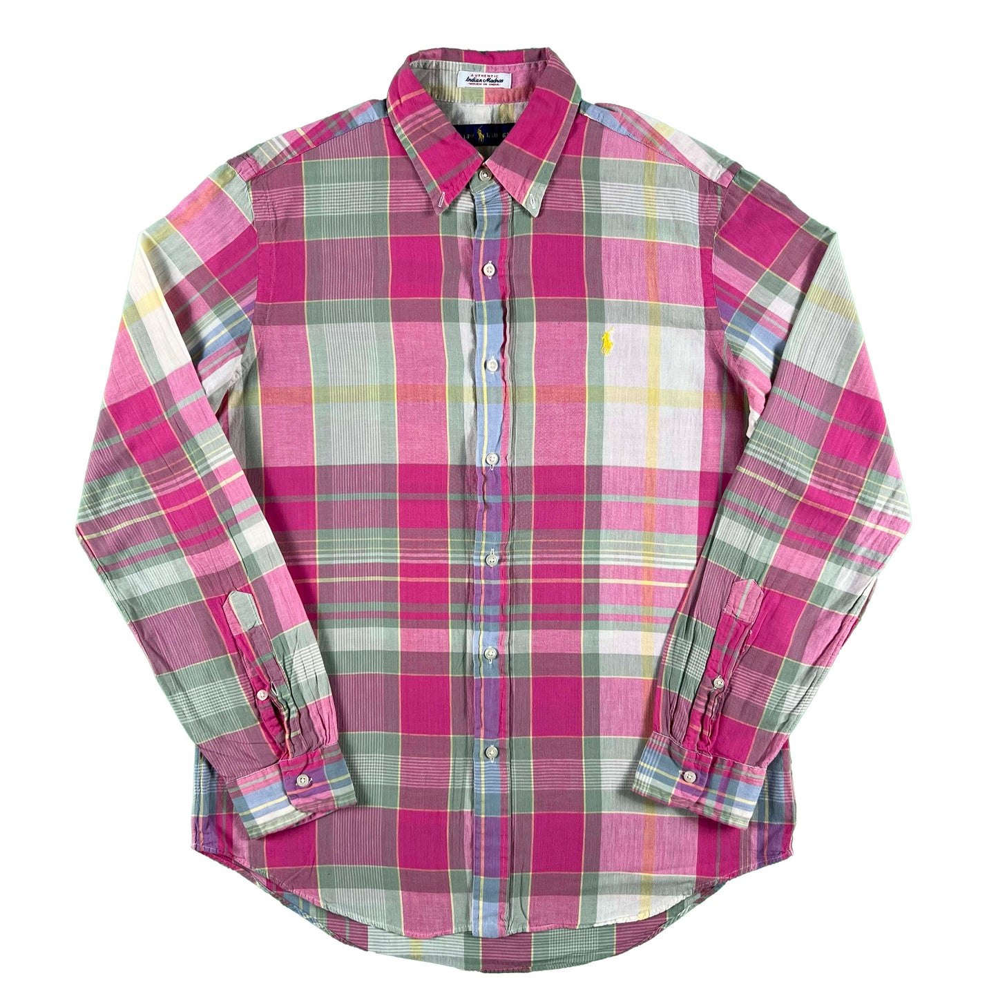 Ralph Lauren Madras Shirt- M
