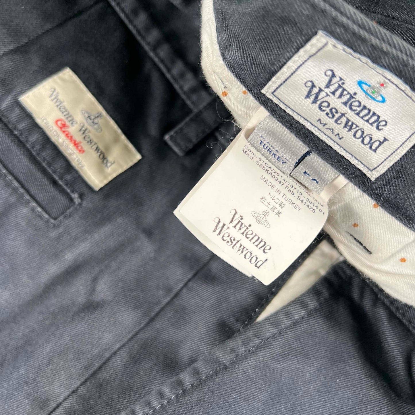 Black Vivienne Westwood Pants- 34x32