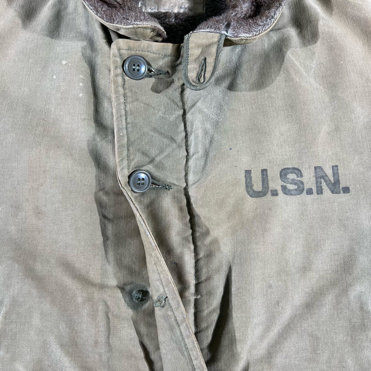 40s WW2 USN N-1 Deck Jacket- M