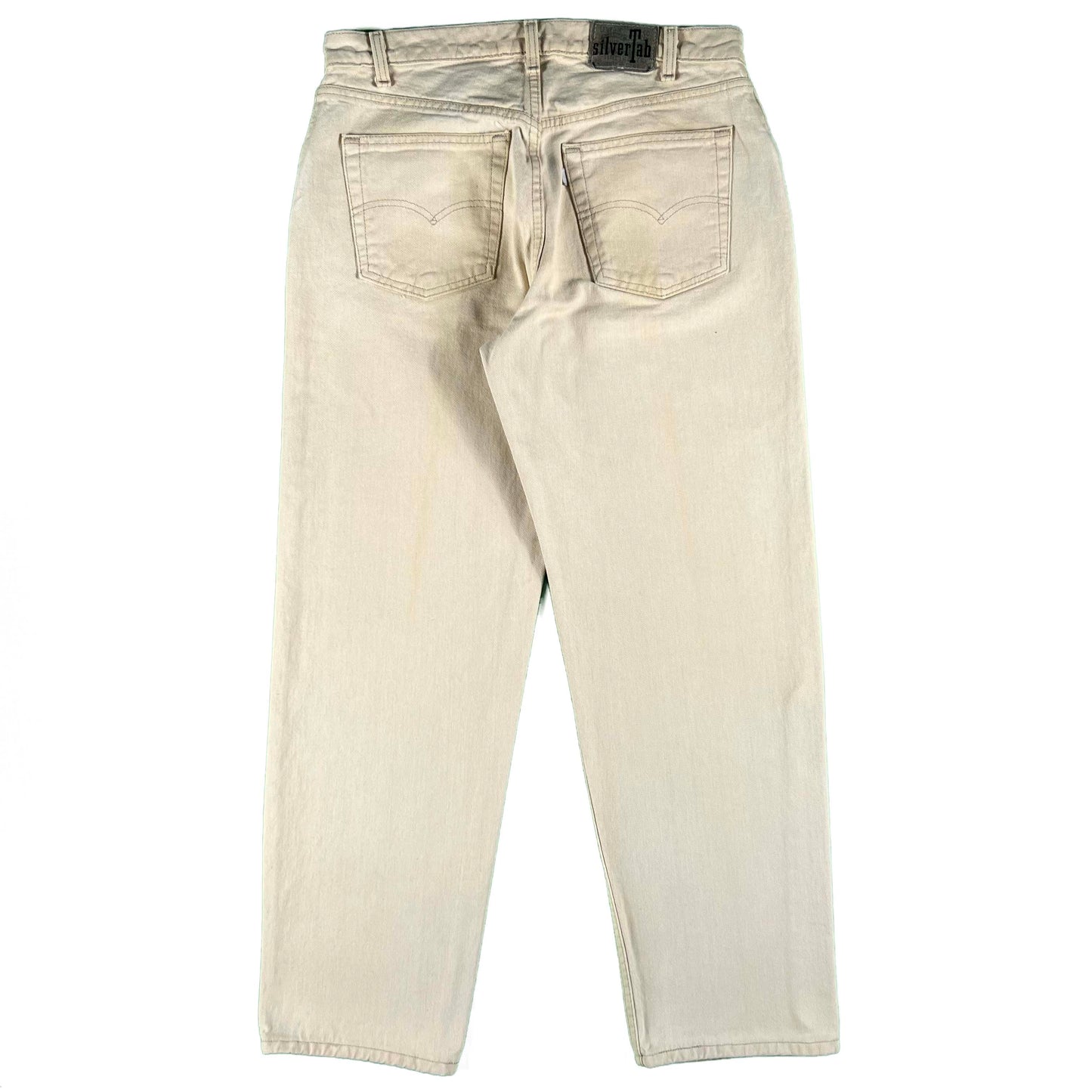 90s Levi's Silvertab Elements Cream Denim- 33x30