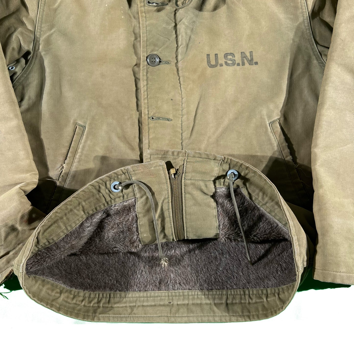 40s WW2 USN N-1 Deck Jacket- M