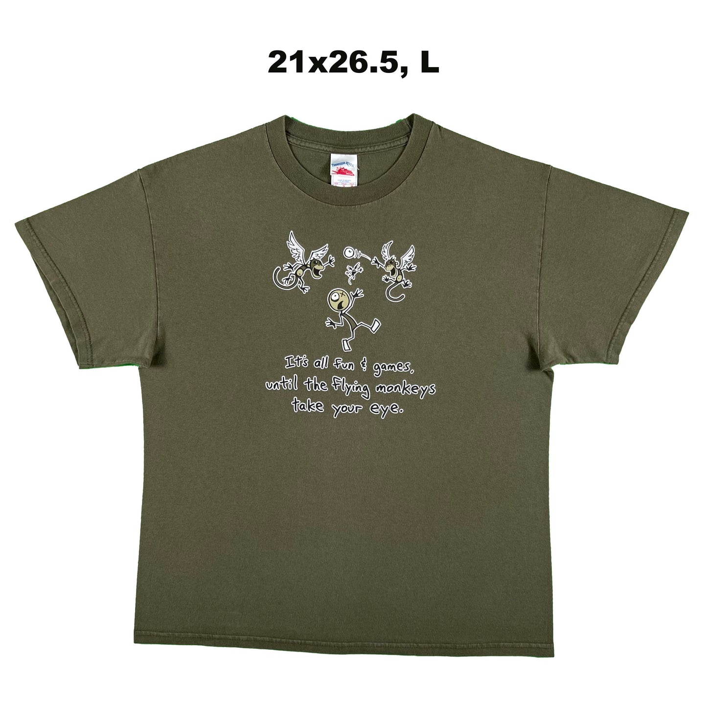 00s I'll Sic My Ninja Monkeys on You Tee(AND MORE)- SELECT TEE
