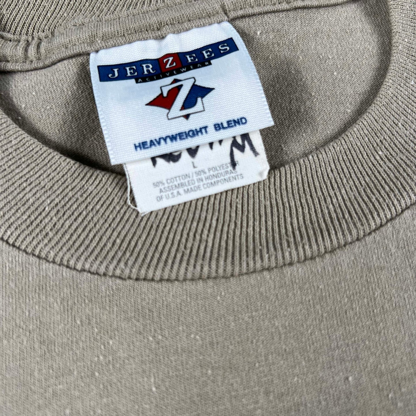 90s Boy Scouts Camp Parsons Seattle Art Tee- L
