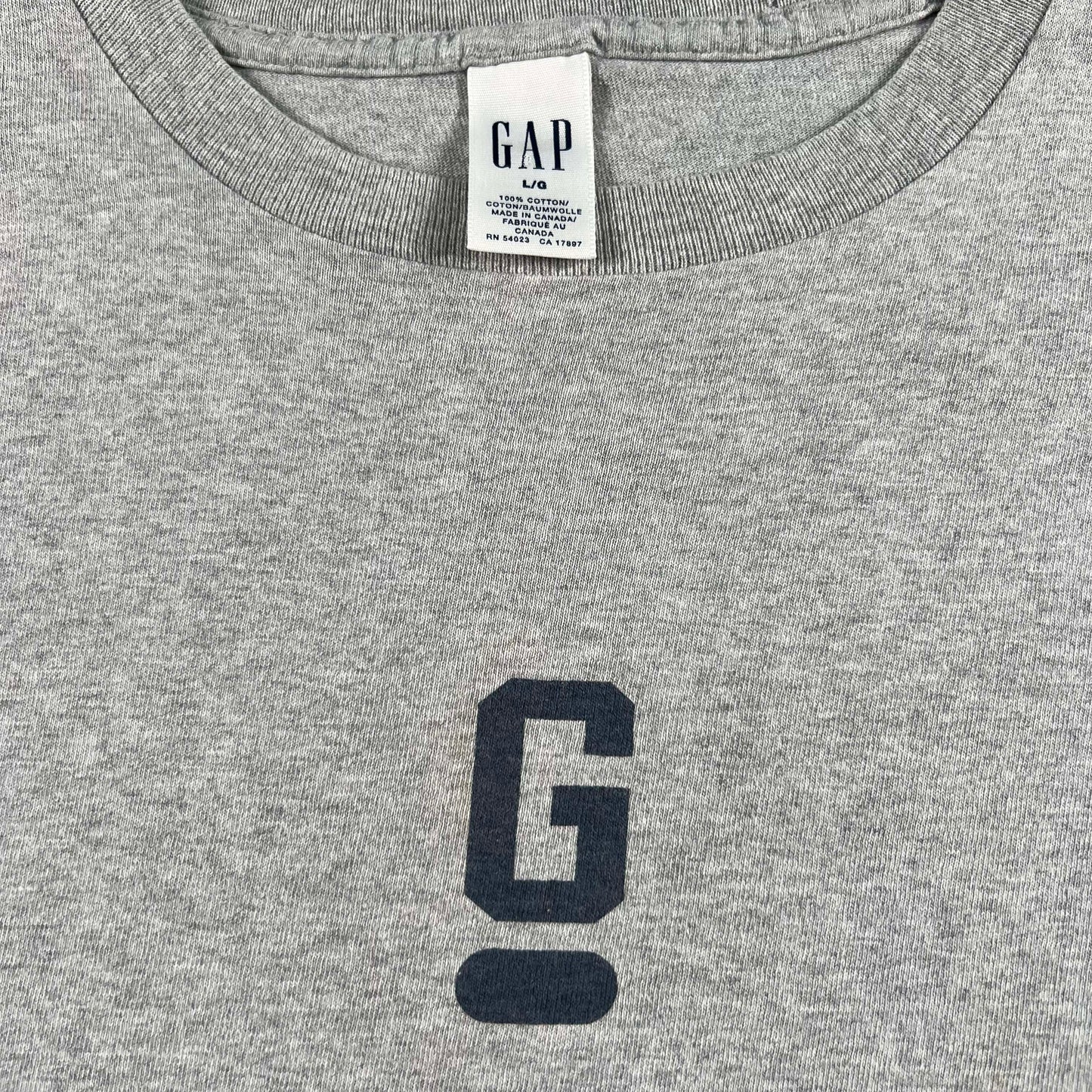 90s Gap Athletic Long Sleeve Tee- L