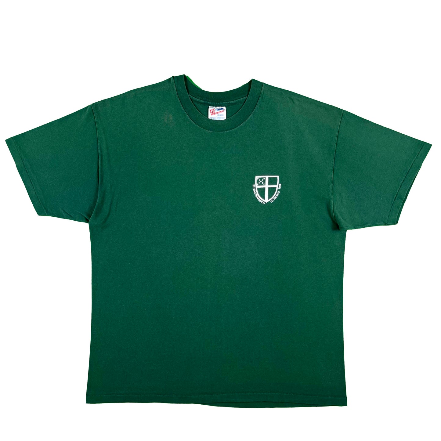 90s Mexico Mission Trip Smiley Face Tee- XL