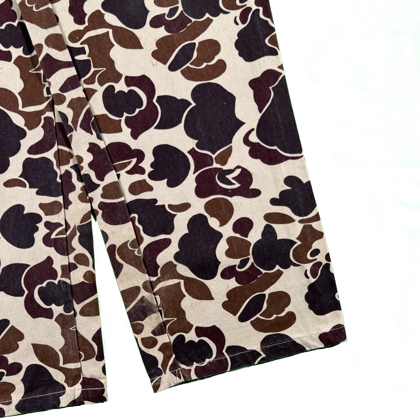 80s Duck Camo Hunting Pants- 30x30.5